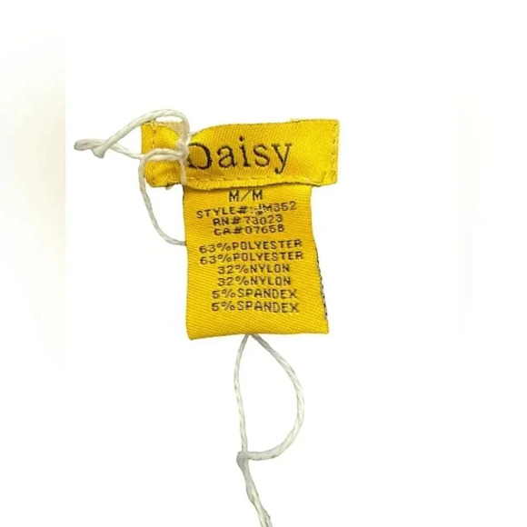 Daisy Black Mini Strapless Dress Size Medium - Picture 6 of 7